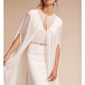 BHLDN Dorrit Wedding Cape